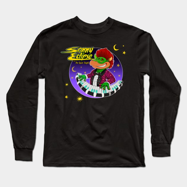 Sonny Eclipse Long Sleeve T-Shirt by AttractionsApparel